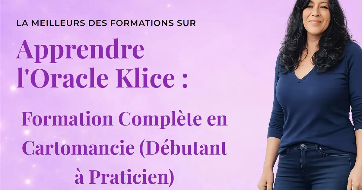 Formation Oracle Klice cartomancie avec Nadia Faure